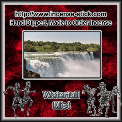 Waterfall Mist [BBW Type] - 4 Inch Incense Stick - 25 Ct Package