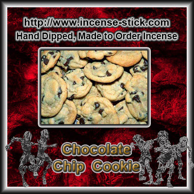 Chocolate Chip Cookie - Charcoal Incense Sticks - 25 Count Pk.