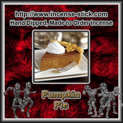 Pumpkin Pie - Black Incense Sticks - 20 Count Package