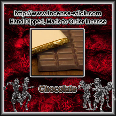 Chocolate - 6 Inch Incense Sticks - 25 Count Package
