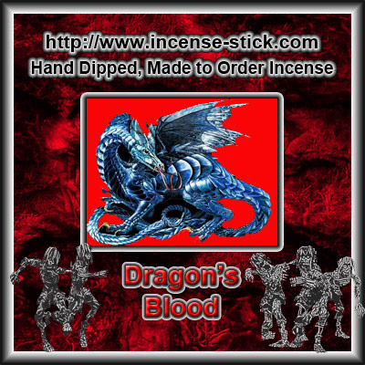 Dragon's Blood - Black Incense Sticks - 20 Count Package