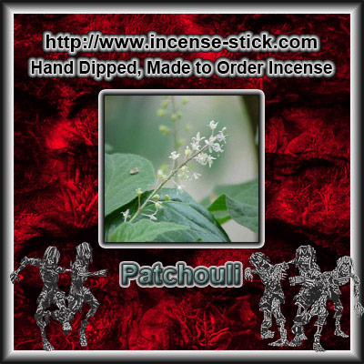 Patchouli - Black Incense Sticks - 20 Count Package