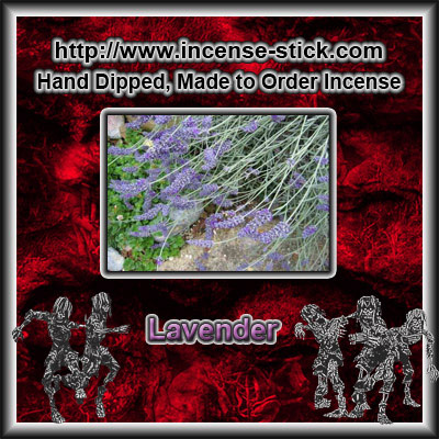 Lavender - 6 Inch Incense Sticks - 25 Count Package