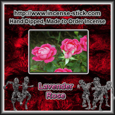 Lavender Rose - Black Incense Sticks - 20 Count Package