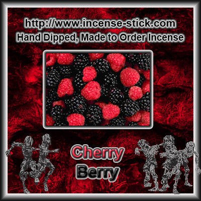 Cherry Berry - Colored Incense Cones - 20 Count Package