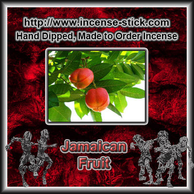 Jamaican Fruit - Black Incense Sticks - 20 Count Package