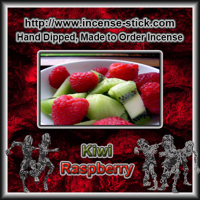 Kiwi Raspberry - Charcoal Incense Cones - 20 Count Package