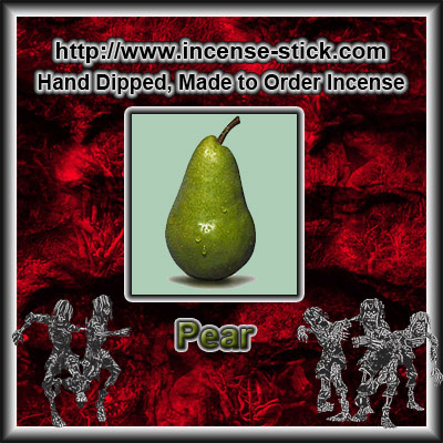 Pear - Charcoal Incense Cones - 20 Count Package