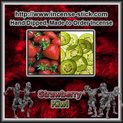Strawberry Kiwifruit - 8 Inch Charcoal Sticks - 20 Count Pk