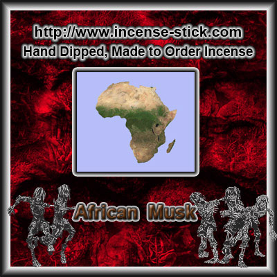 African Musk - Incense Cones - 20 Count Package