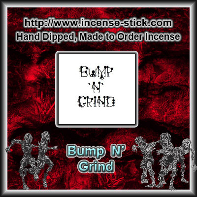 Bump N` Grind - Charcoal Incense Cones - 20 Count Package