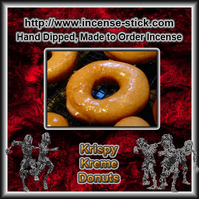 Krispy Kreme Donuts - Charcoal Incense Cones - 20 Count Package