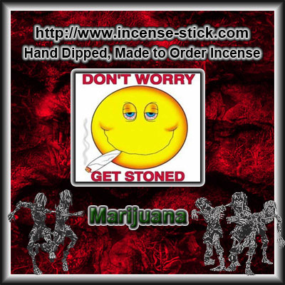 Marijuana - Black Incense Sticks - 20 Count Package