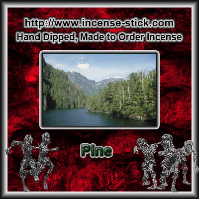 Pine - Black Incense Sticks - 20 Count Package