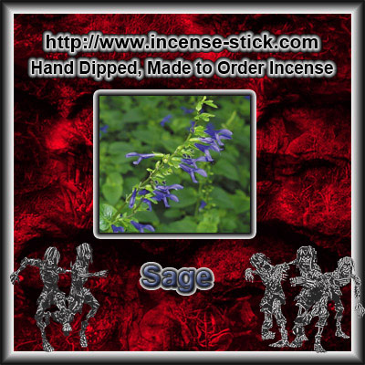 Sage - Black Incense Sticks - 20 Count Package