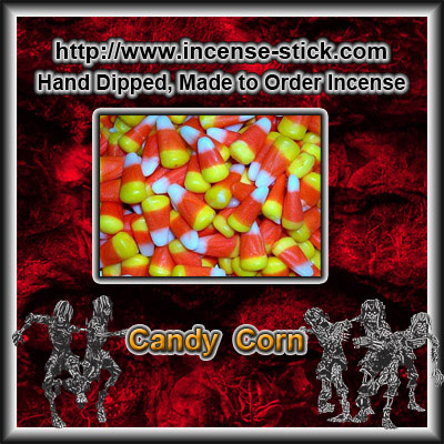 Candy Corn - Colored Incense Cones - 20 Count Package