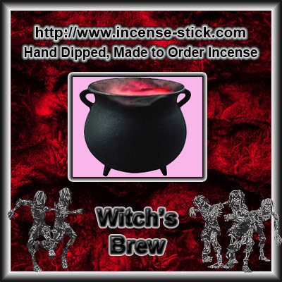 Witch's Brew - Colored Incense Conese - 20 Count Package