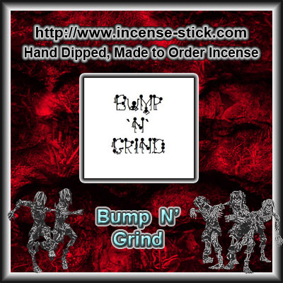 Bump N` Grind - Black Incense Sticks - 20 Count Package