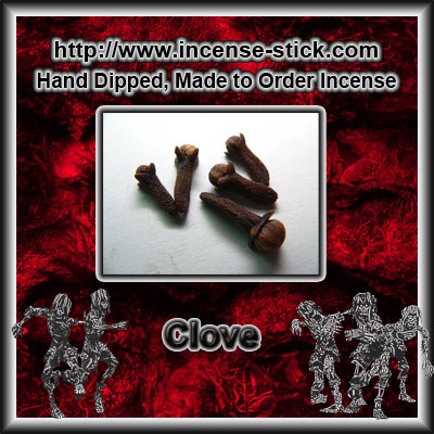 Clove - 8 Inch Charcoal Incense Sticks - 20 Count Package - Click Image to Close