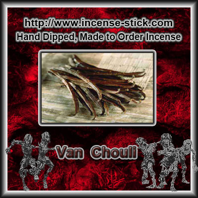 Van Chouli - 6 Inch Incense Sticks - 25 Count Package